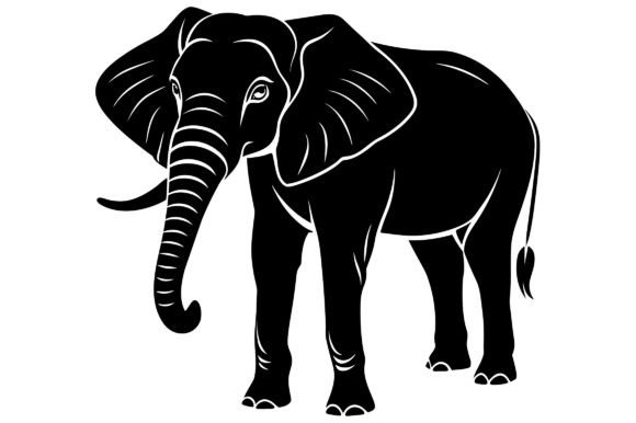 Download Elephant Silhouette Sublimation Svg - Silhouette Collection