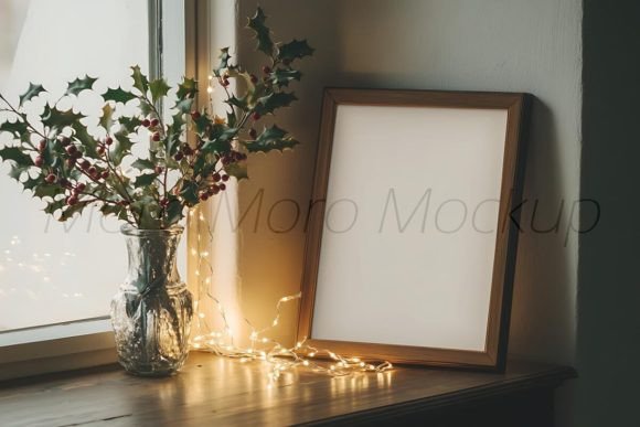 Download Christmas Frame Mockup PNG - Christmas frame mockup Collection