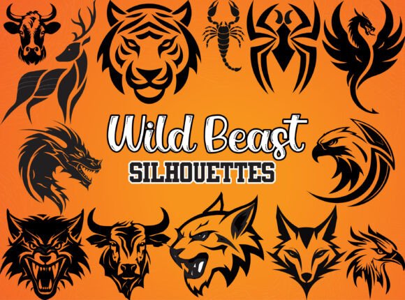 Download Wild Beast Silhouettes - Silhouette Collection