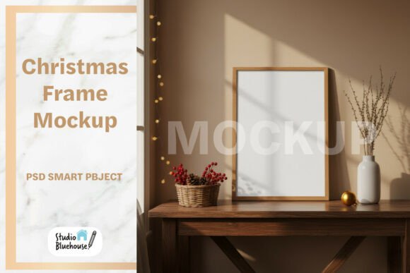 Download Christmas Frame Mockup - Christmas frame mockup Collection