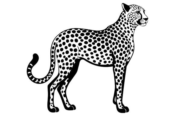 Download Cheetah Silhouette Sublimation Svg - Silhouette Collection