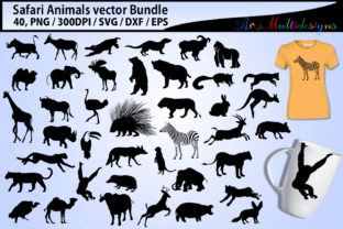 Download Safari Clipart Silhouette Bundle - Silhouette Collection