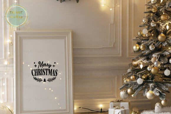 Download Premium Christmas Frame Mockup - Christmas frame mockup Collection