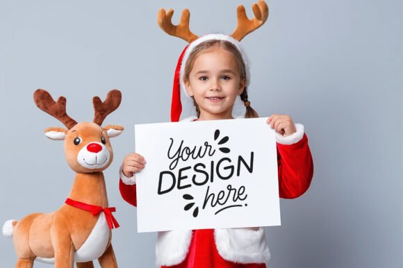 Download Christmas Frame Mockup &amp; Poster Mockup - Christmas frame mockup Collection